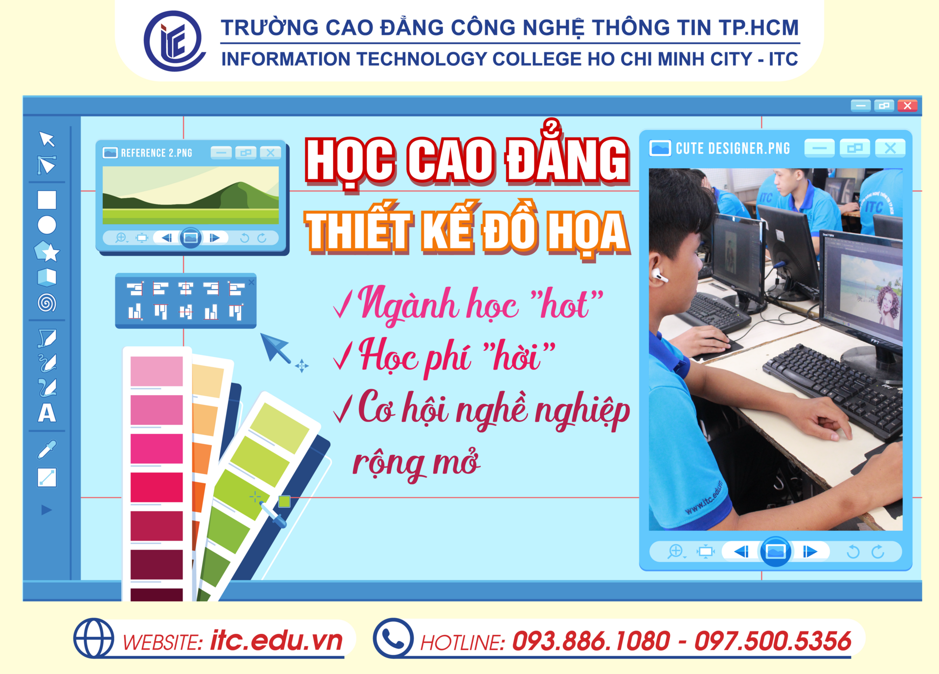 Học Cao đẳng Thiết kế đồ họa - Ngành học "hot", học phí "hời", cơ hội nghề nghiệp rộng mở