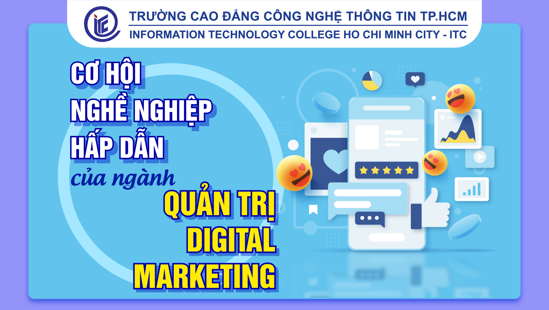 Cơ hội nghề nghiệp hấp dẫn của ngành Quản trị Digital Marketing