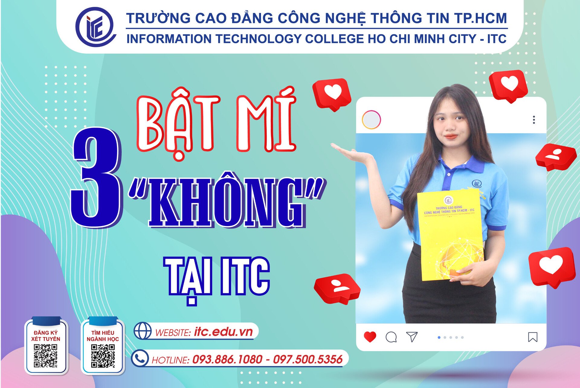 Bật mí 3 "không" tại Trường Cao đẳng Công nghệ thông tin TP.HCM