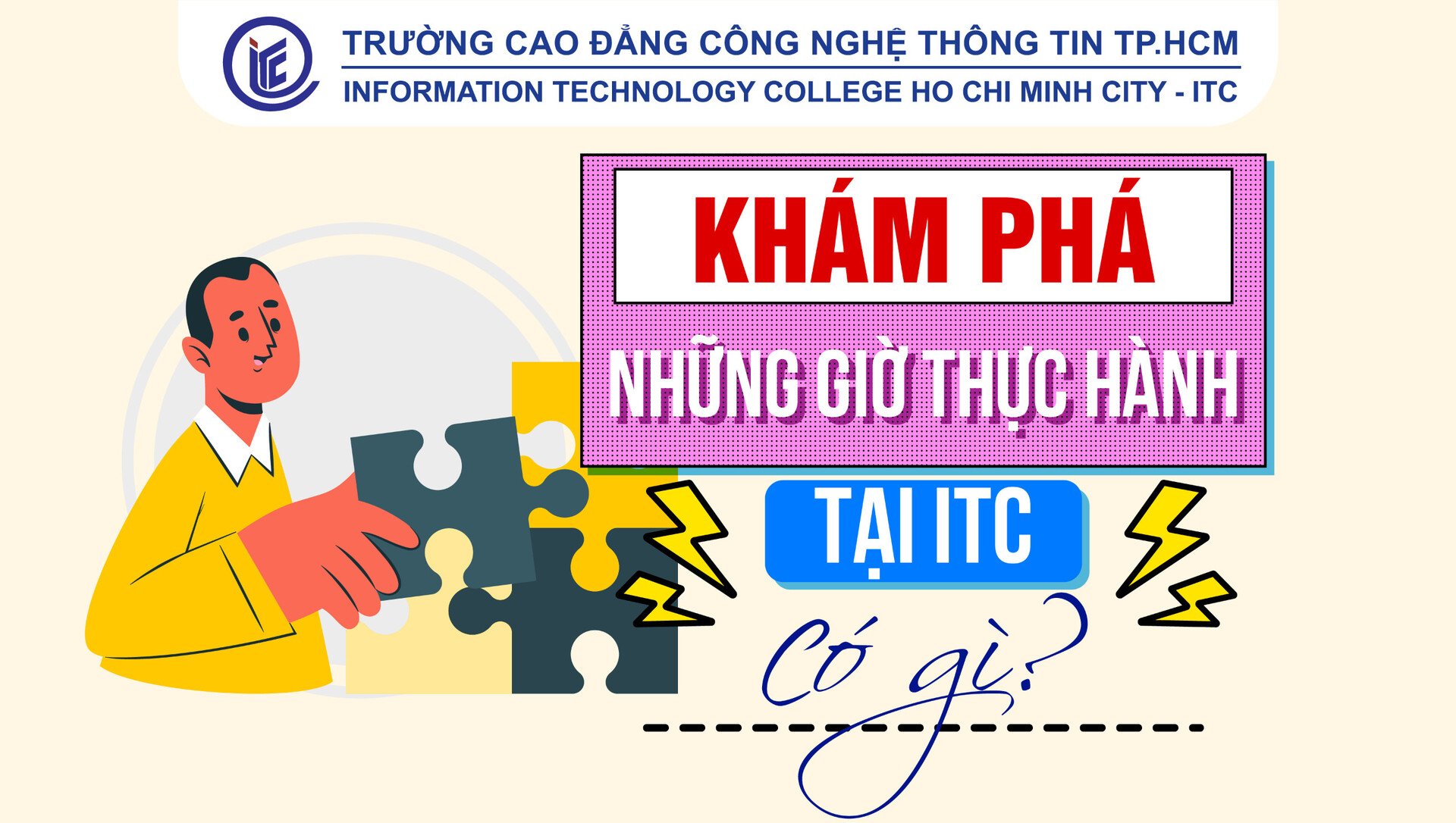 Khám phá những tiết thực hành tại ITC có gì?