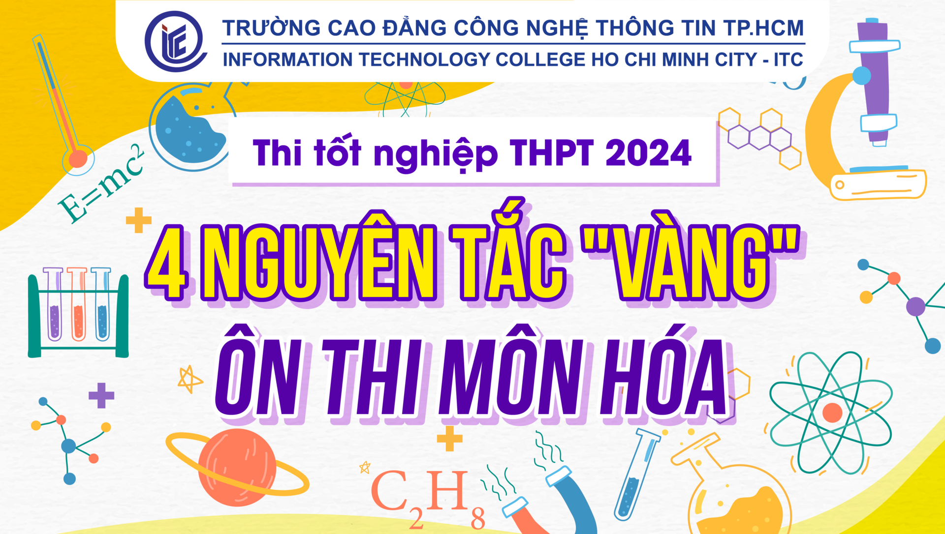 Thi tốt nghiệp THPT 2024: 4 nguyên tắc "vàng" ôn thi môn Hóa