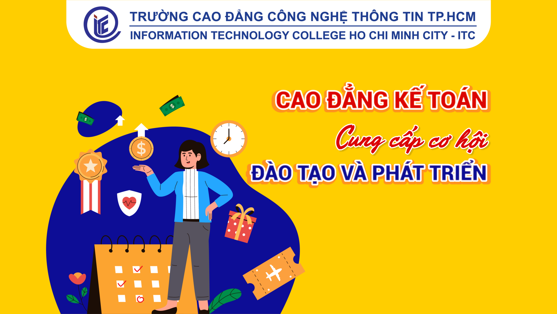 Cao đẳng Kế toán cung cấp cơ hội đào tạo và phát triển