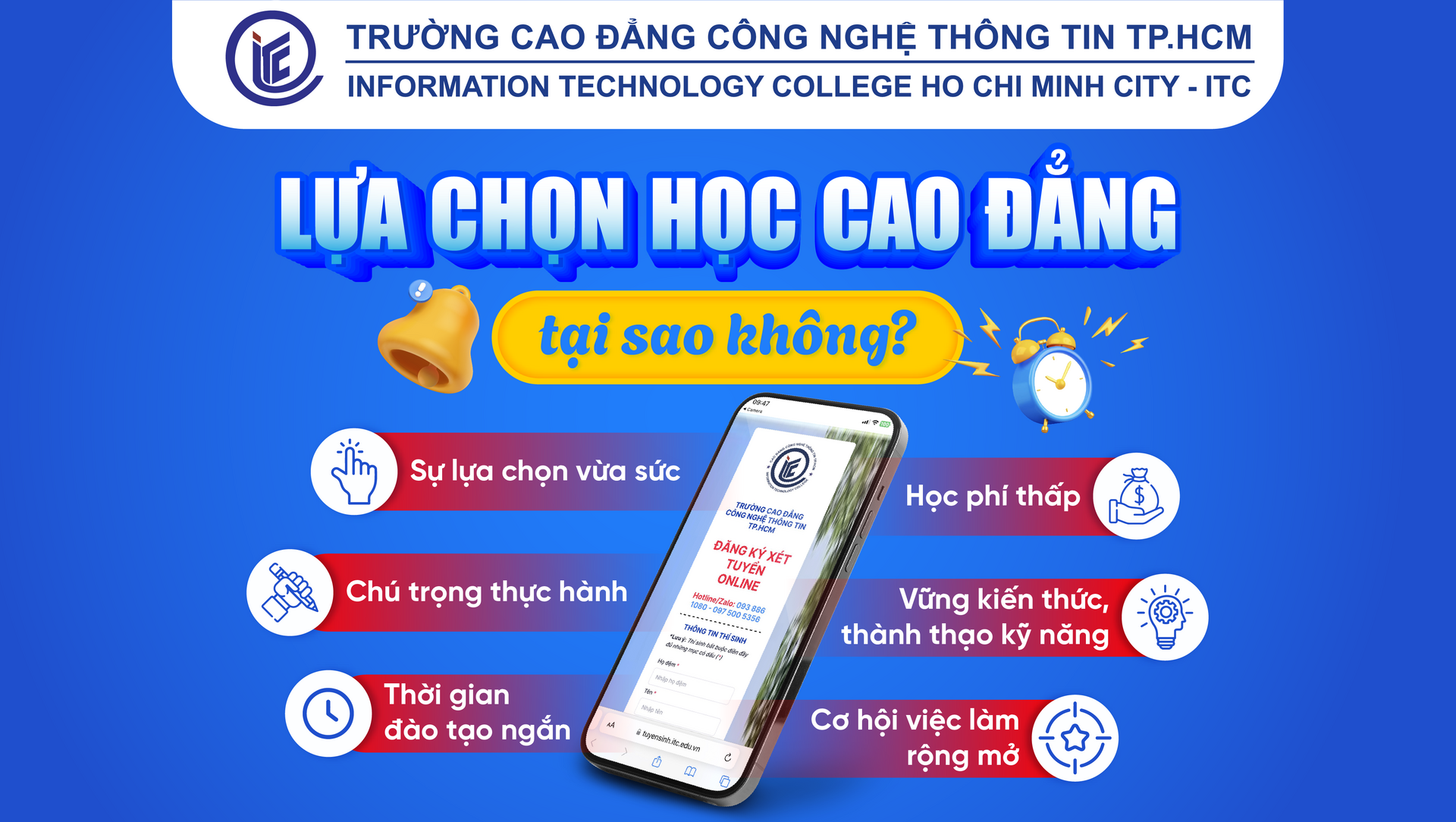 Lựa chọn học cao đẳng – Tại sao không?