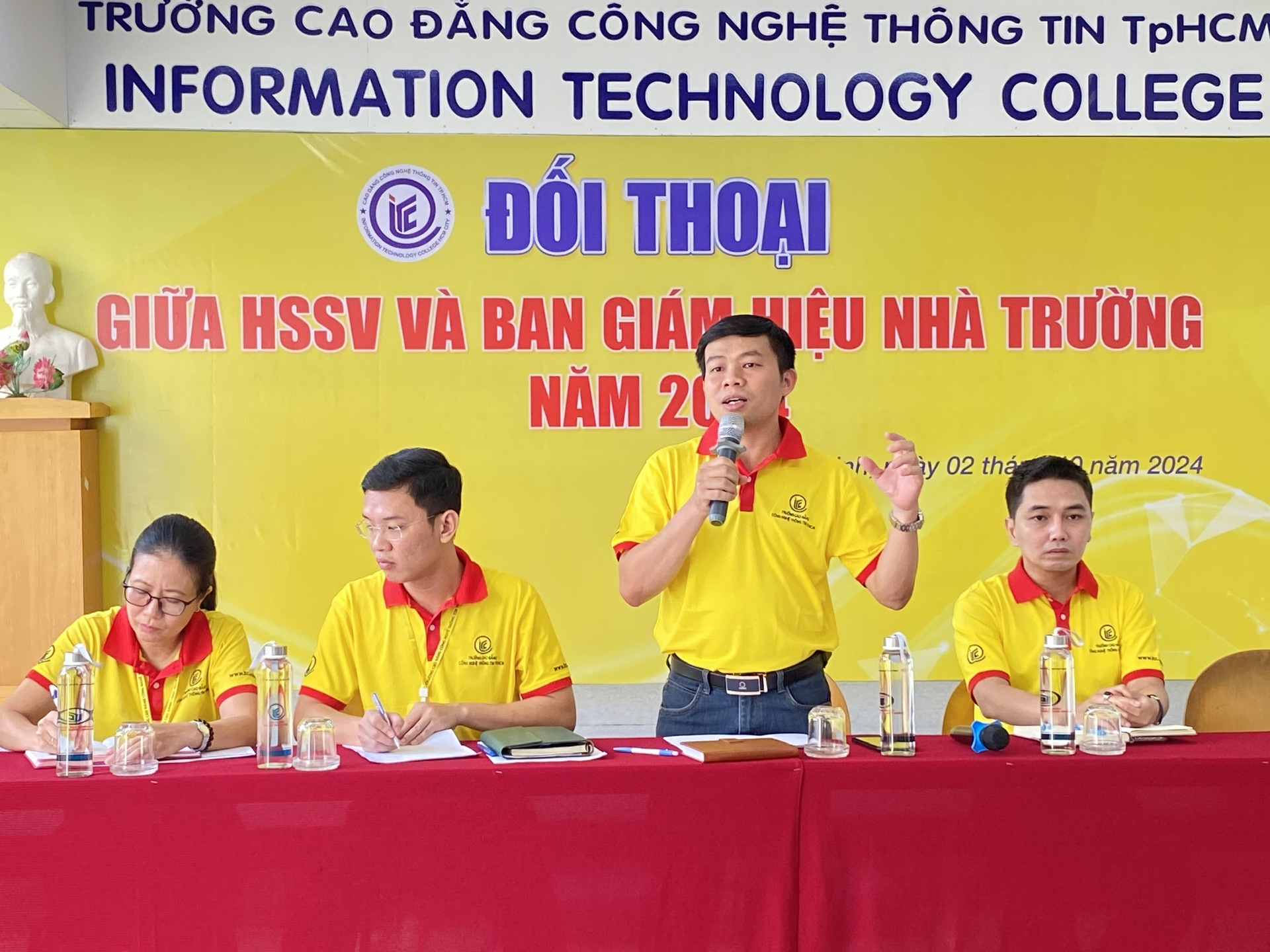 Đối thoại giữa HSSV và Ban Giám Hiệu trường ITC năm 2024