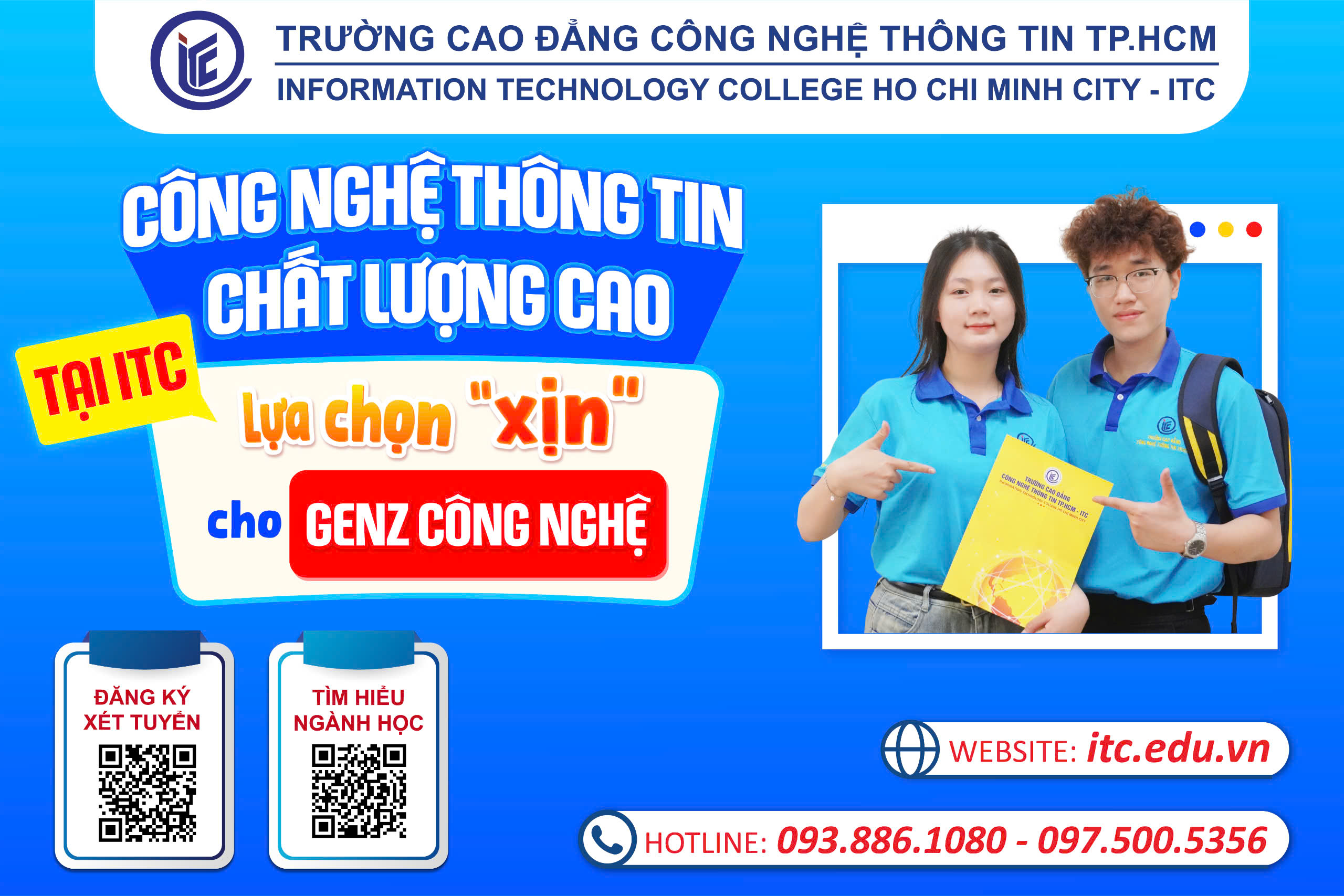Công nghệ thông tin chất lượng cao tại ITC – lựa chọn “xịn” cho Gen Z công nghệ