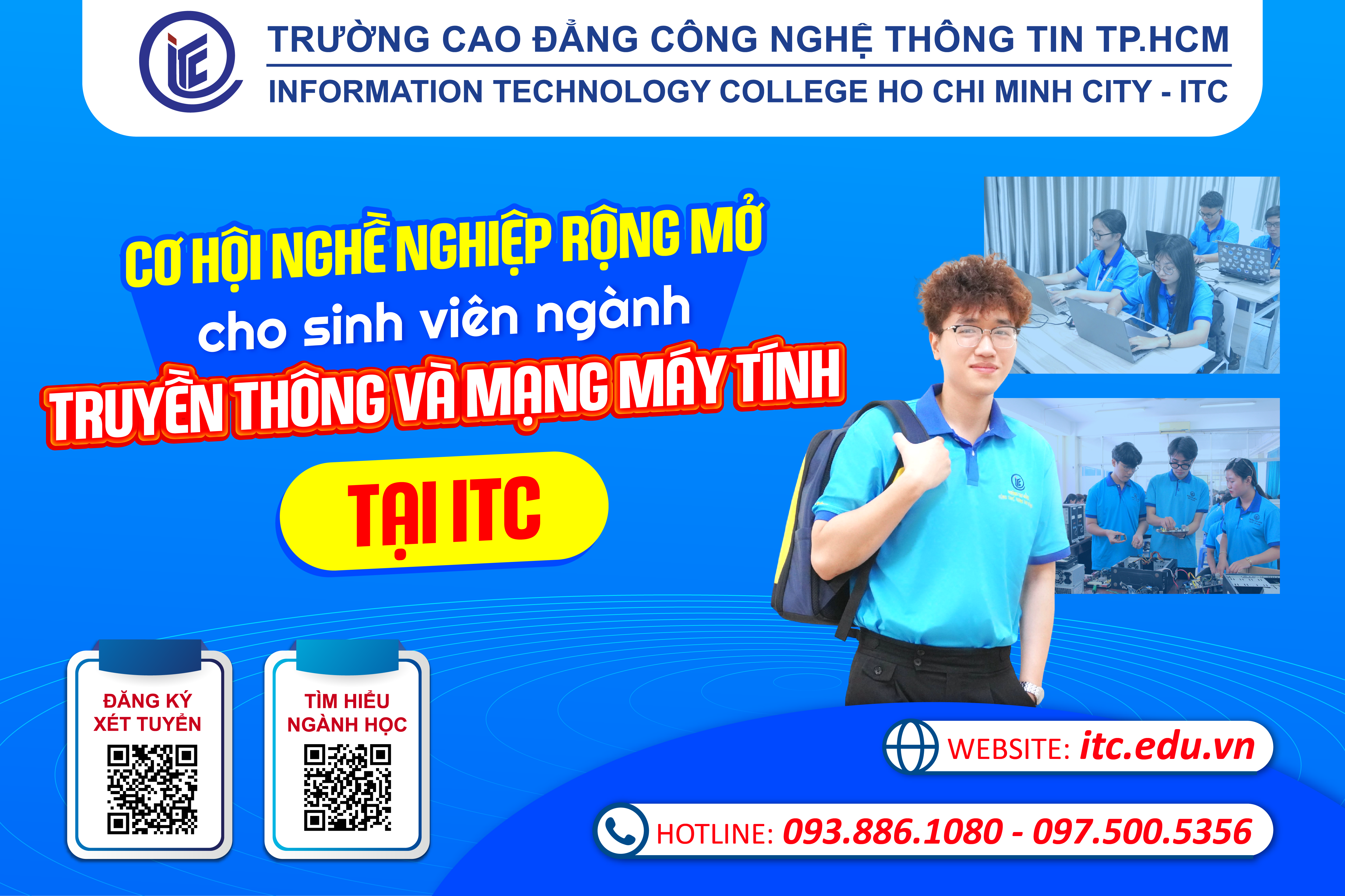 Ngành Truyền thông và mạng máy tính tại ITC – Lựa chọn vàng cho thế hệ công nghệ số
