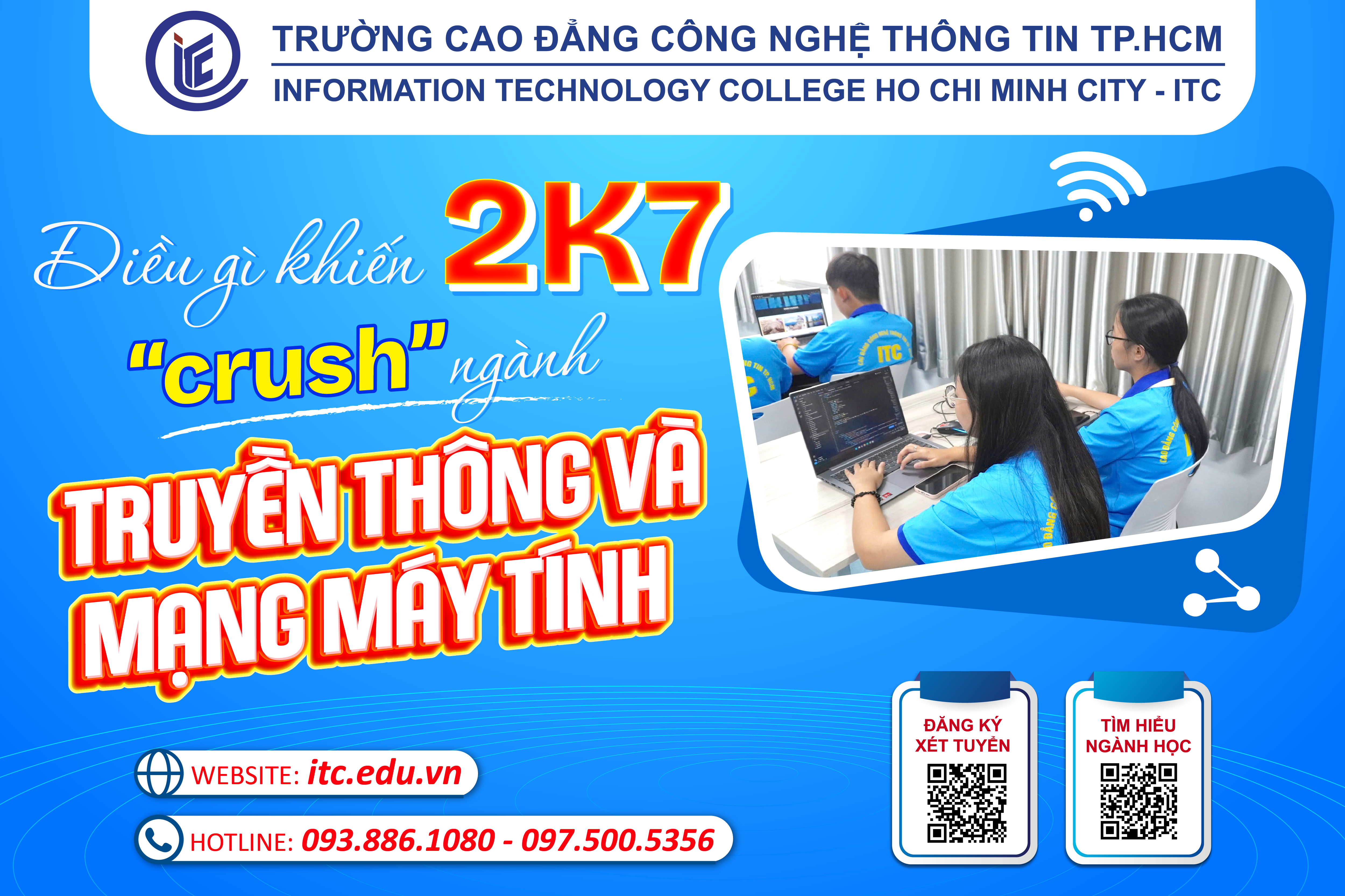 Điều gì khiến 2K7 “crush” ngành Truyền thông và Mạng máy tính?