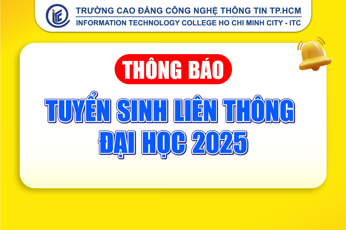 Thông báo Tuyển sinh hệ Liên thông Đại học năm 2025