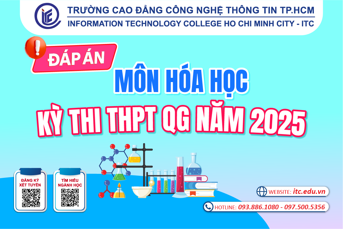 [MỚI] Đề thi chính thức và gợi ý đáp án môn Hóa học – Kỳ thi THPT 2025