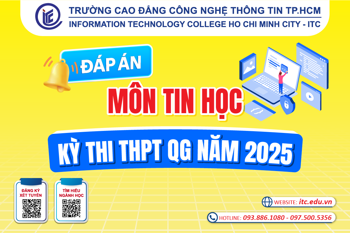 [MỚI] Đề thi chính thức và gợi ý đáp án môn Tin học – Kỳ thi THPT 2025