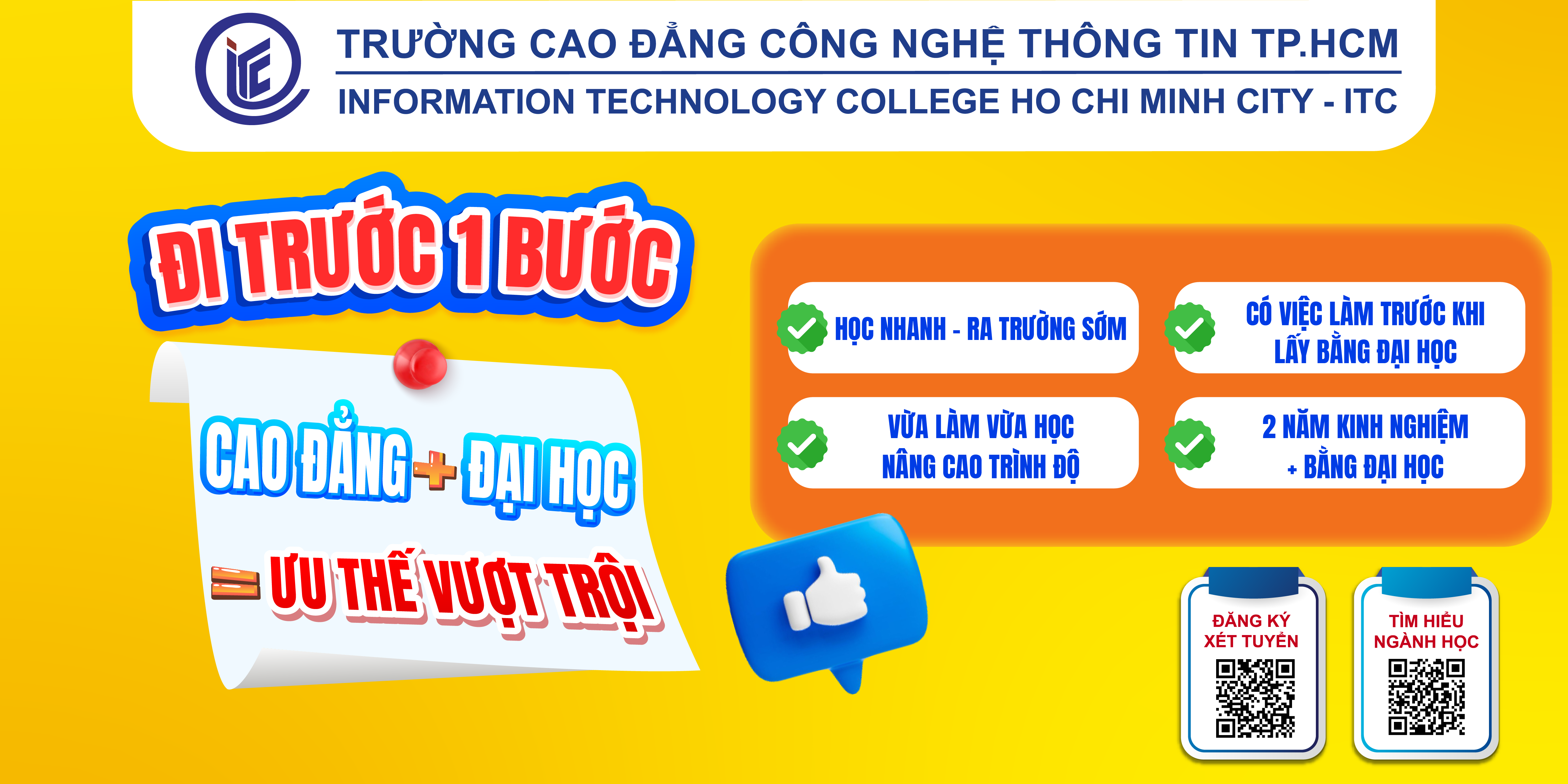 Không trúng tuyển nguyện vọng đại học – Đừng lo!