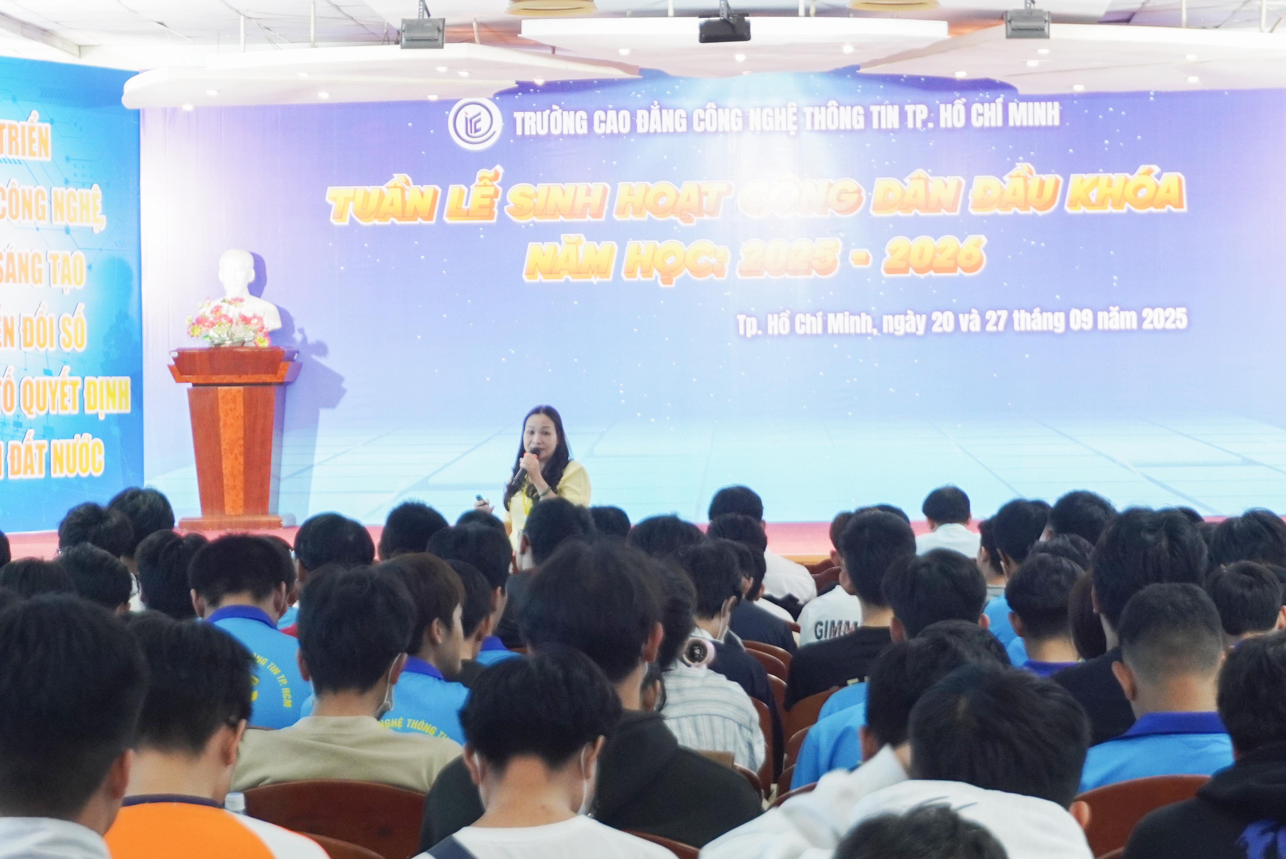 Tuần lễ sinh hoạt công dân đầu khóa K25  năm học 2025 – 2026