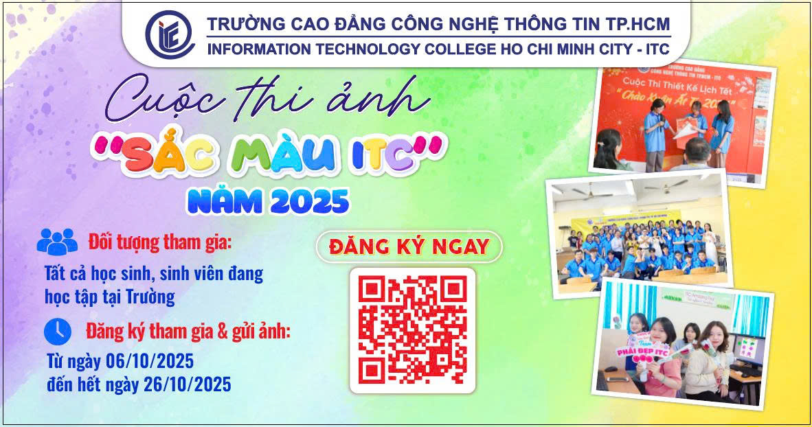 Thông báo về việc tổ chức Cuộc thi ảnh "Sắc màu ITC" năm 2025