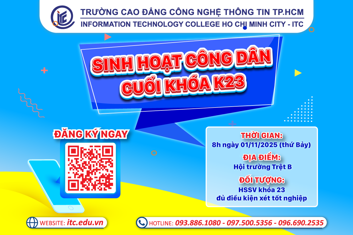 Sinh hoạt công dân cuối khóa K23 – hành trang trước khi tốt nghiệp