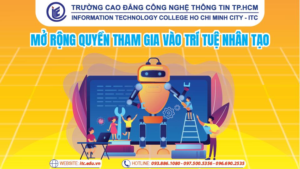 Mở rộng quyền tham gia vào trí tuệ nhân tạo trong giáo dục
