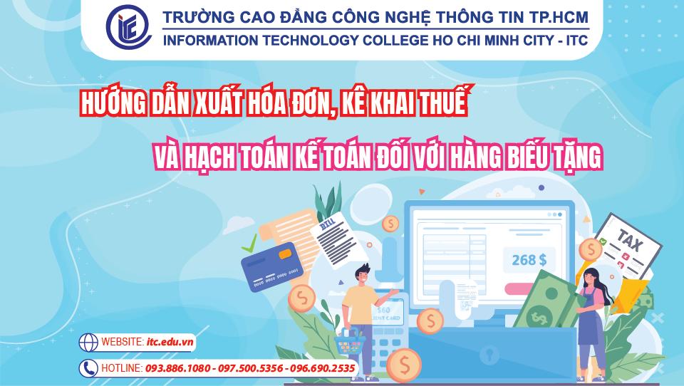 Hướng dẫn xuất hóa đơn, kê khai thuế và hạch toán kế toán đối với hàng biếu tặng