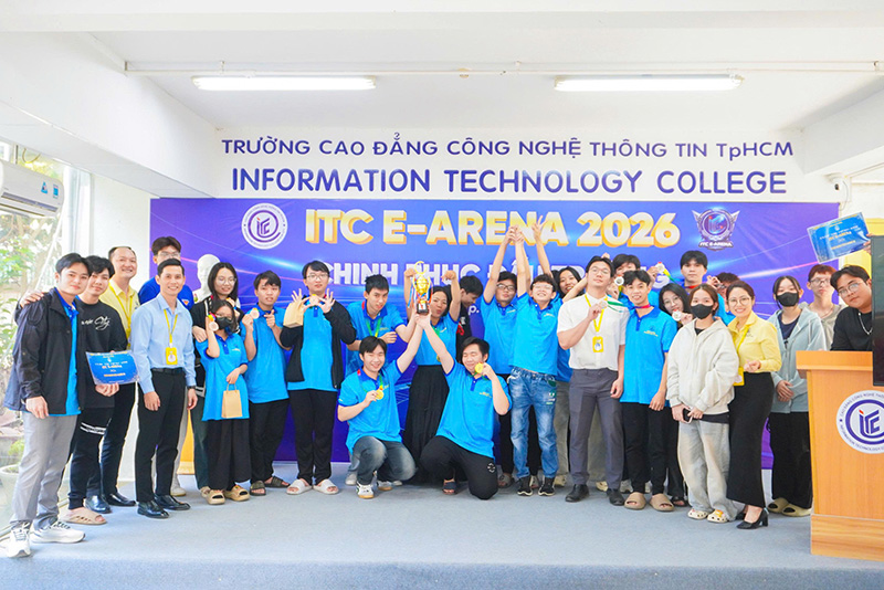 E-ARENA 2026 – Đấu trường tiếng Anh bùng nổ tại ITC