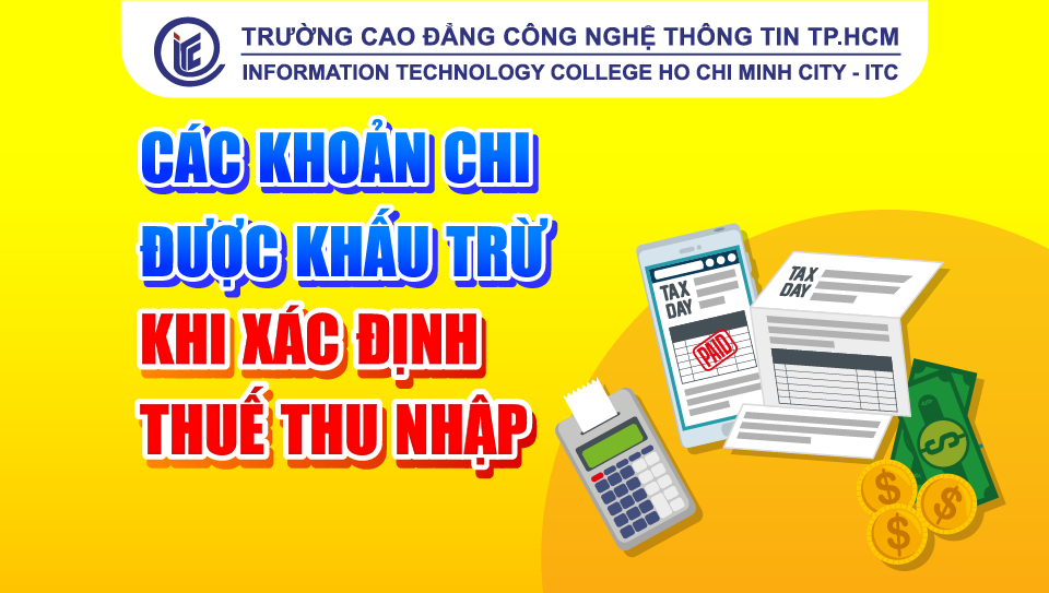 Các khoản chi được trừ khi xác định thuế thu nhập