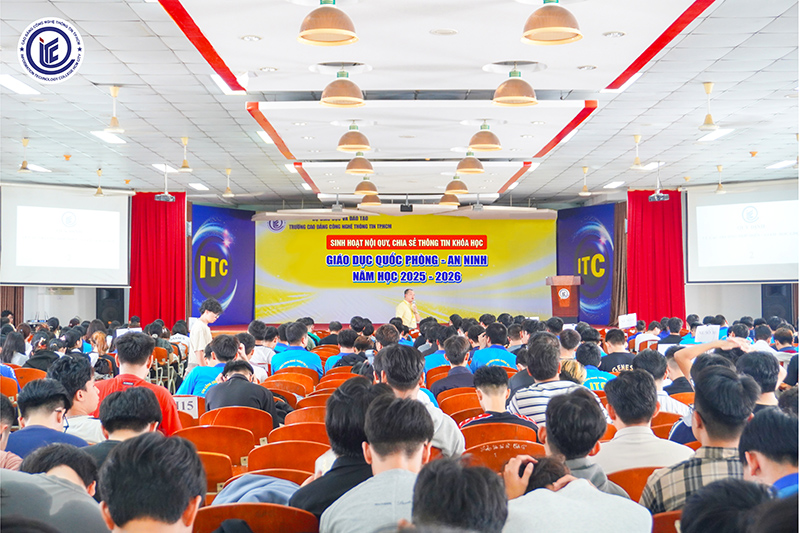 ITC trang bị hành trang cho HSSV trước khi tham gia học phần Giáo dục Quốc phòng – An ninh