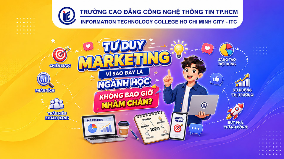 Tư duy Marketing: Vì sao đây là ngành học không bao giờ nhàm chán?