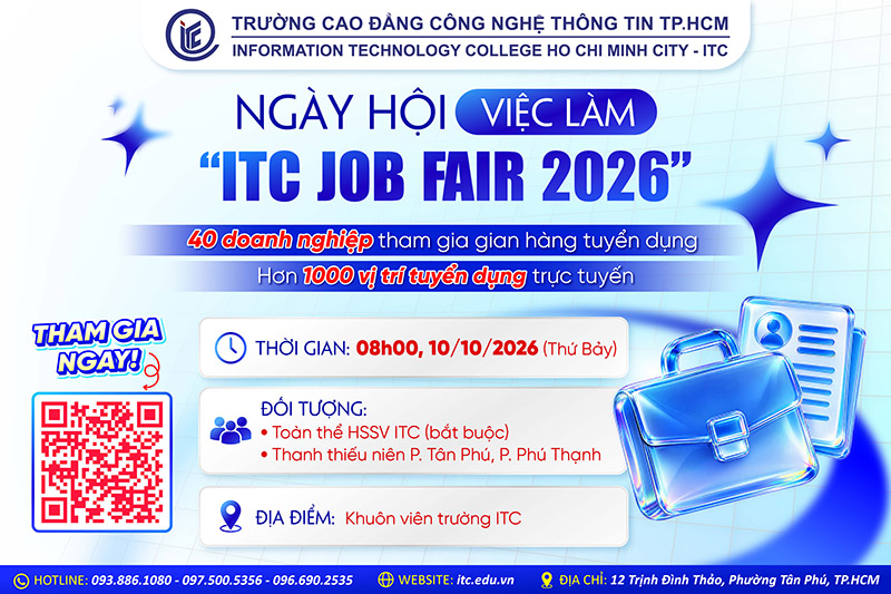 ITC JOB FAIR 2026 – Cơ hội việc làm đến gần hơn bao giờ hết