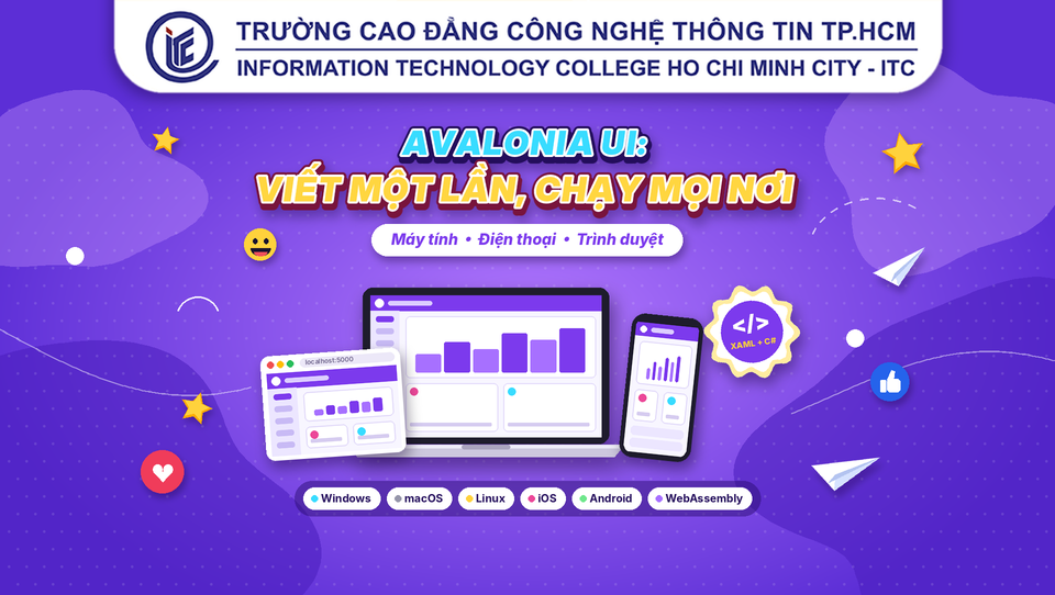 Avalonia UI: Viết một lần, ứng dụng chạy trên cả máy tính, điện thoại lẫn trình duyệt