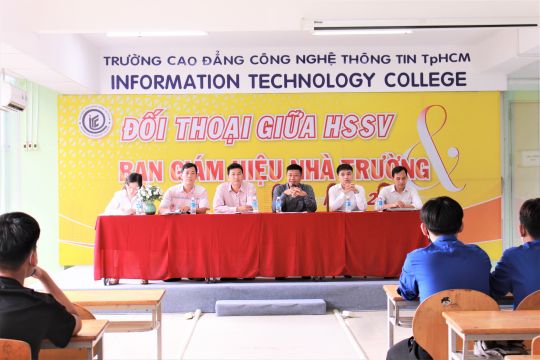 Thông tin nội dung buổi đối thoại giữa HSSV và Ban Giám hiệu nhà trường năm 2022