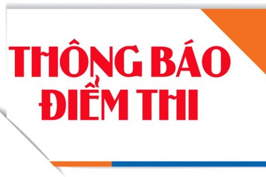 Điểm thi Khoa CNTT - ĐT học kỳ 2A năm học 2020 -2021