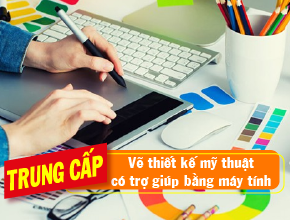 Vẽ thiết kế mỹ thuật có trợ giúp bằng máy tính.