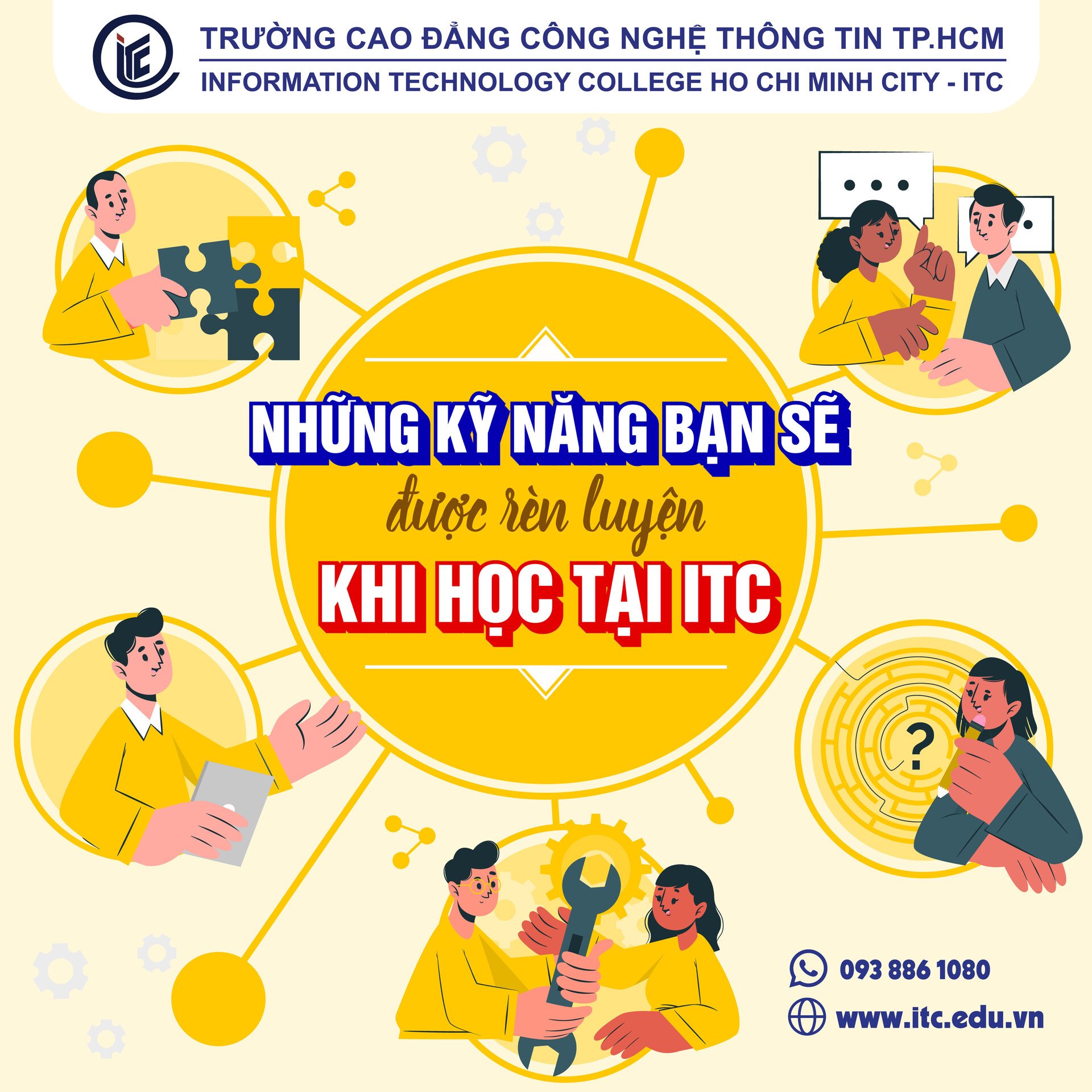 Những kỹ năng bạn sẽ được rèn luyện khi học tại Trường ITC