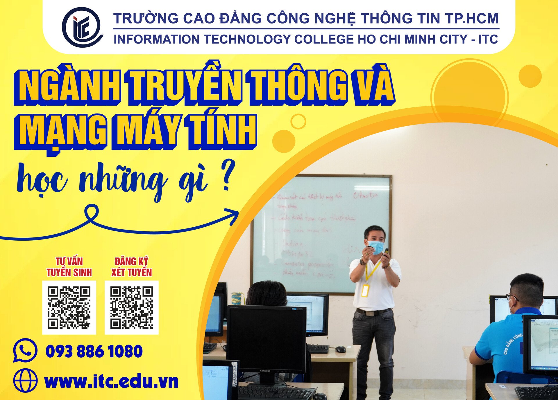 Ngành Truyền thông và mạng máy tính học những gì?