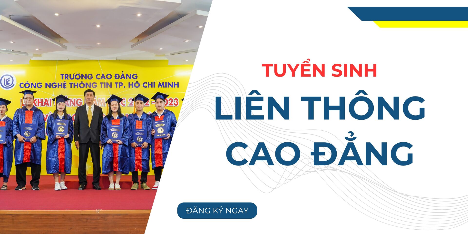 Thông báo về việc tuyển sinh liên thông từ bậc Trung cấp chuyên nghiệp, Trung cấp nghề lên Cao đẳng năm 2023