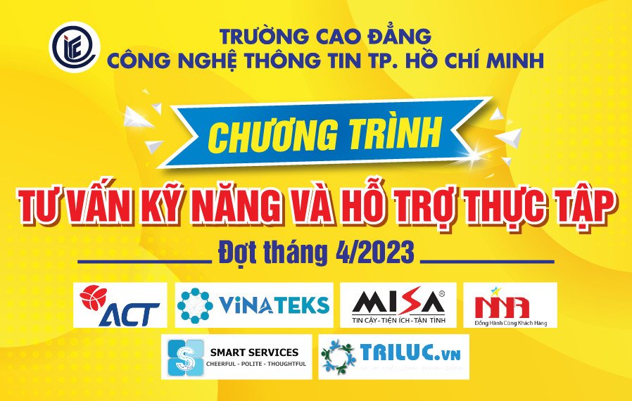 Thông báo tổ chức Chương trình tư vấn kỹ năng và hỗ trợ thực tập (Đợt tháng 4/2023)