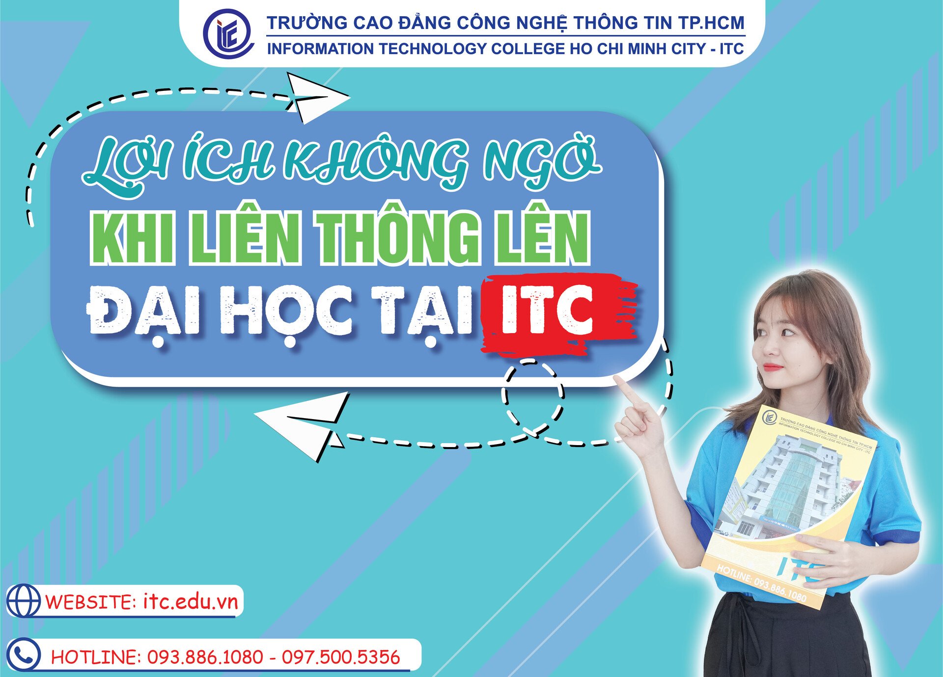 Những lợi ích không thể bỏ qua khi học liên thông Đại học tại Trường ITC