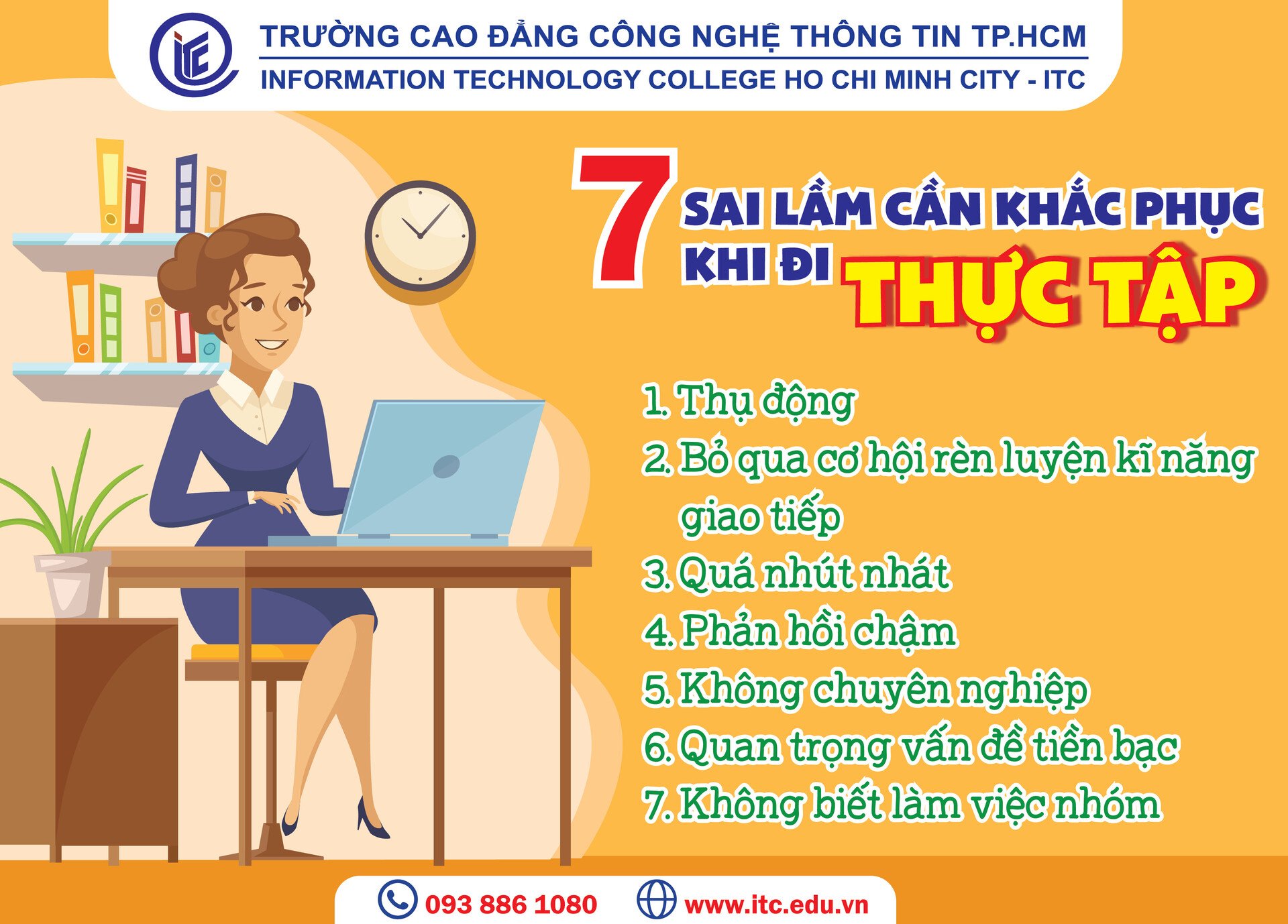 7 sai lầm sinh viên cần khắc phục khi đi thực tập