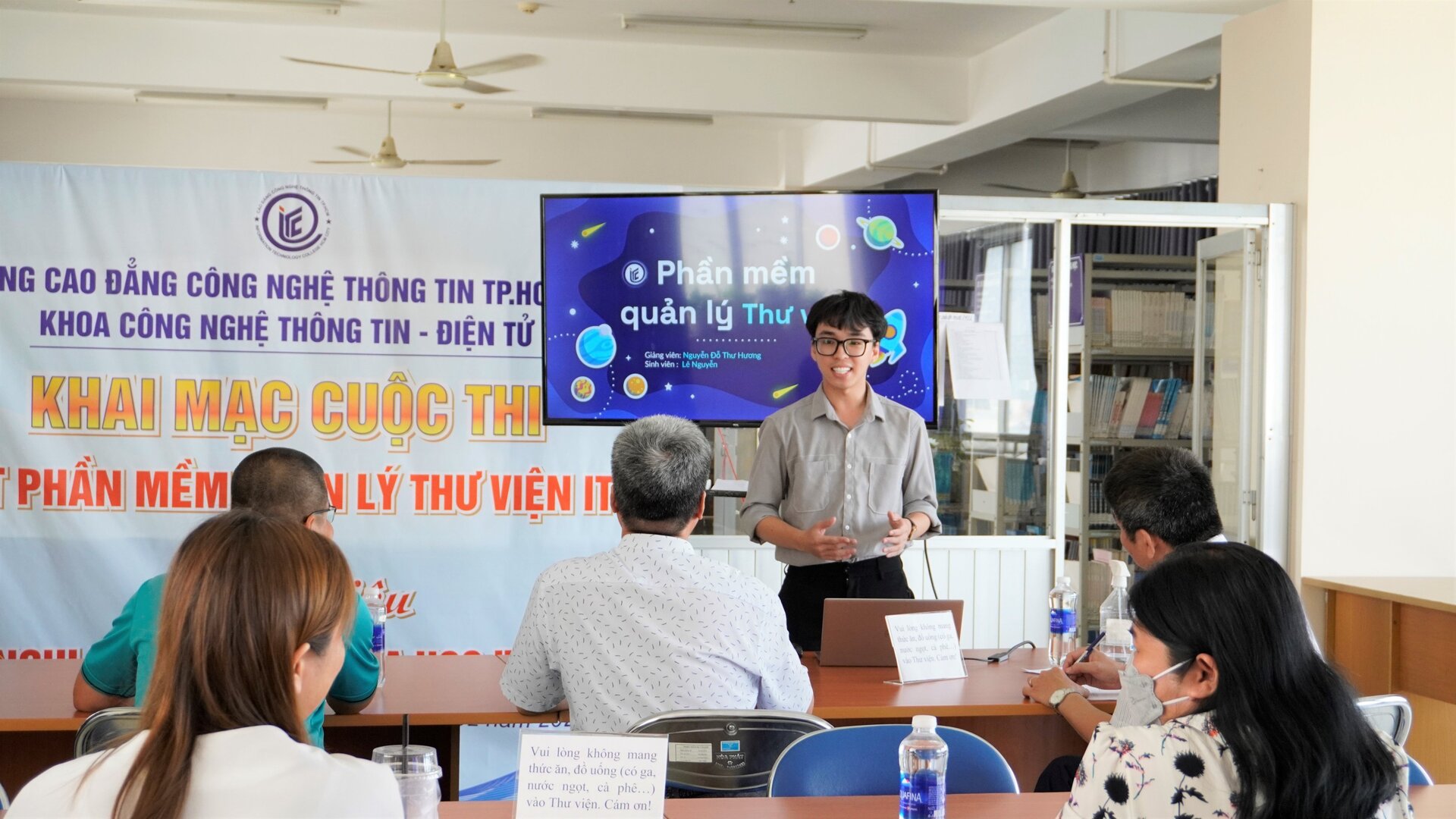 Chung kết Cuộc thi “Viết phần mềm quản lý thư viện ITC”