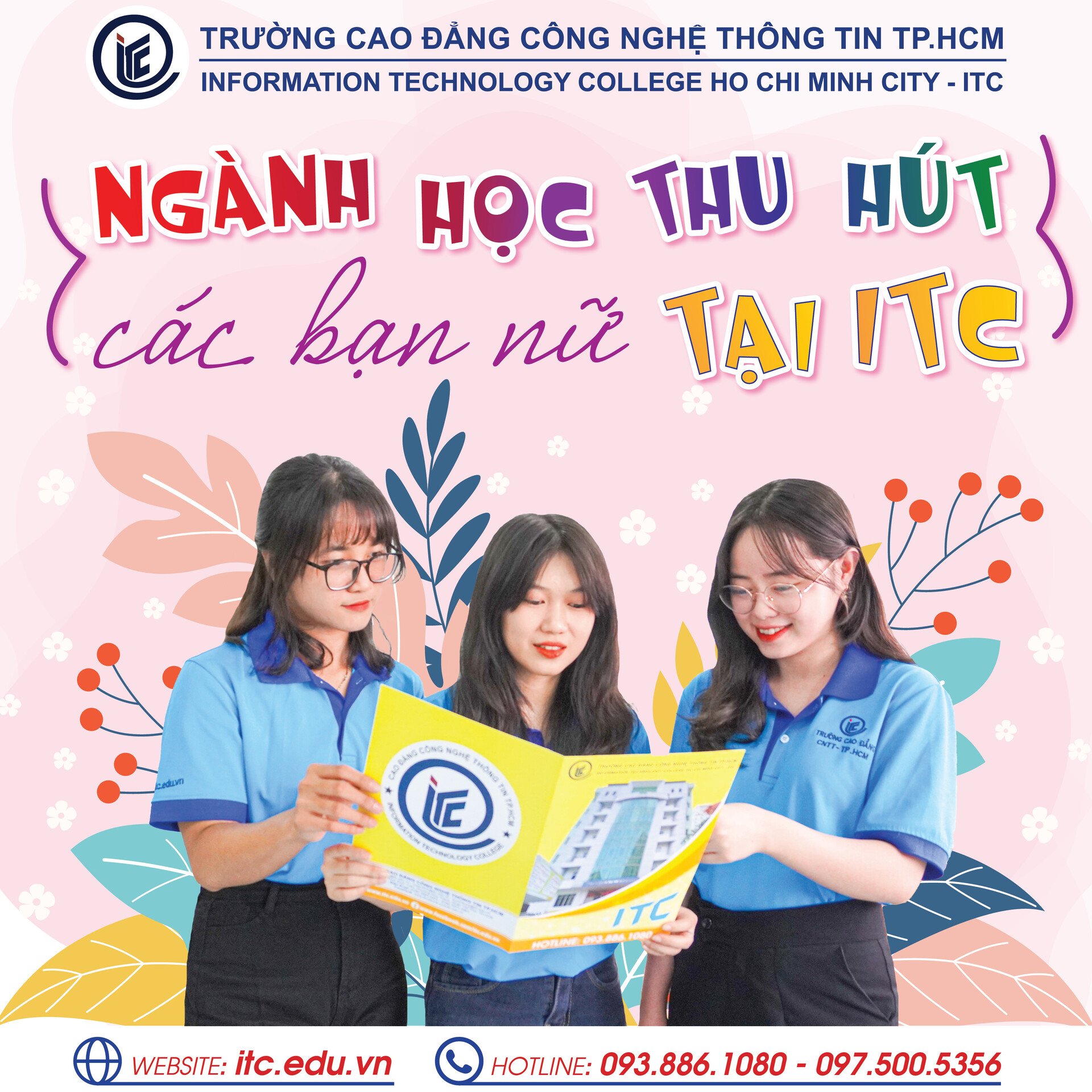 Điểm danh các ngành học thu hút các bạn nữ tại ITC?