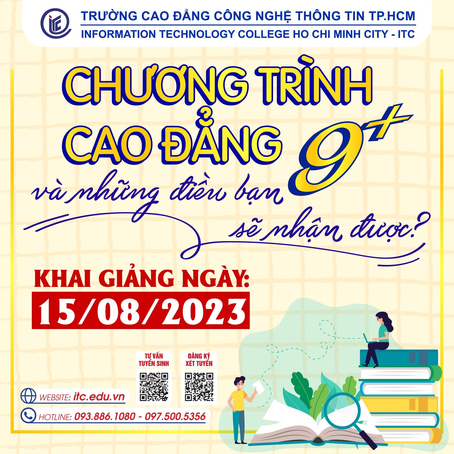 Chương trình Cao đẳng 9+ tại ITC và những điều bạn sẽ nhận được?