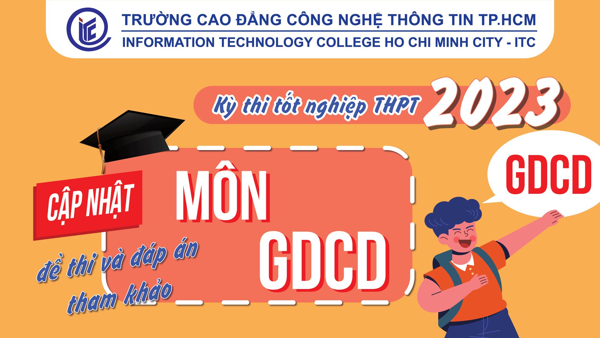 Cập nhật đề thi và đáp án tham khảo môn Giáo dục công dân kỳ thi THPT QG 2023