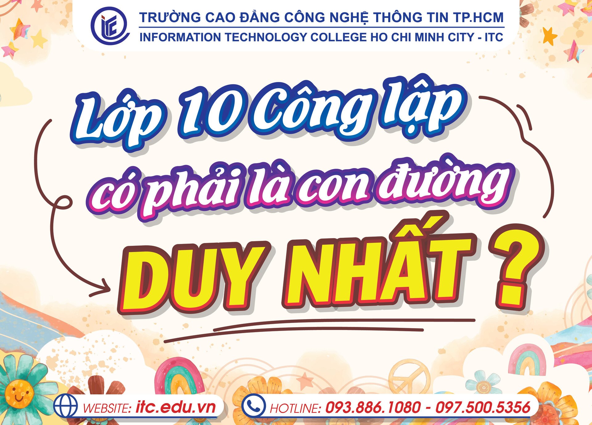 Lớp 10 công lập có phải là con đường duy nhất?