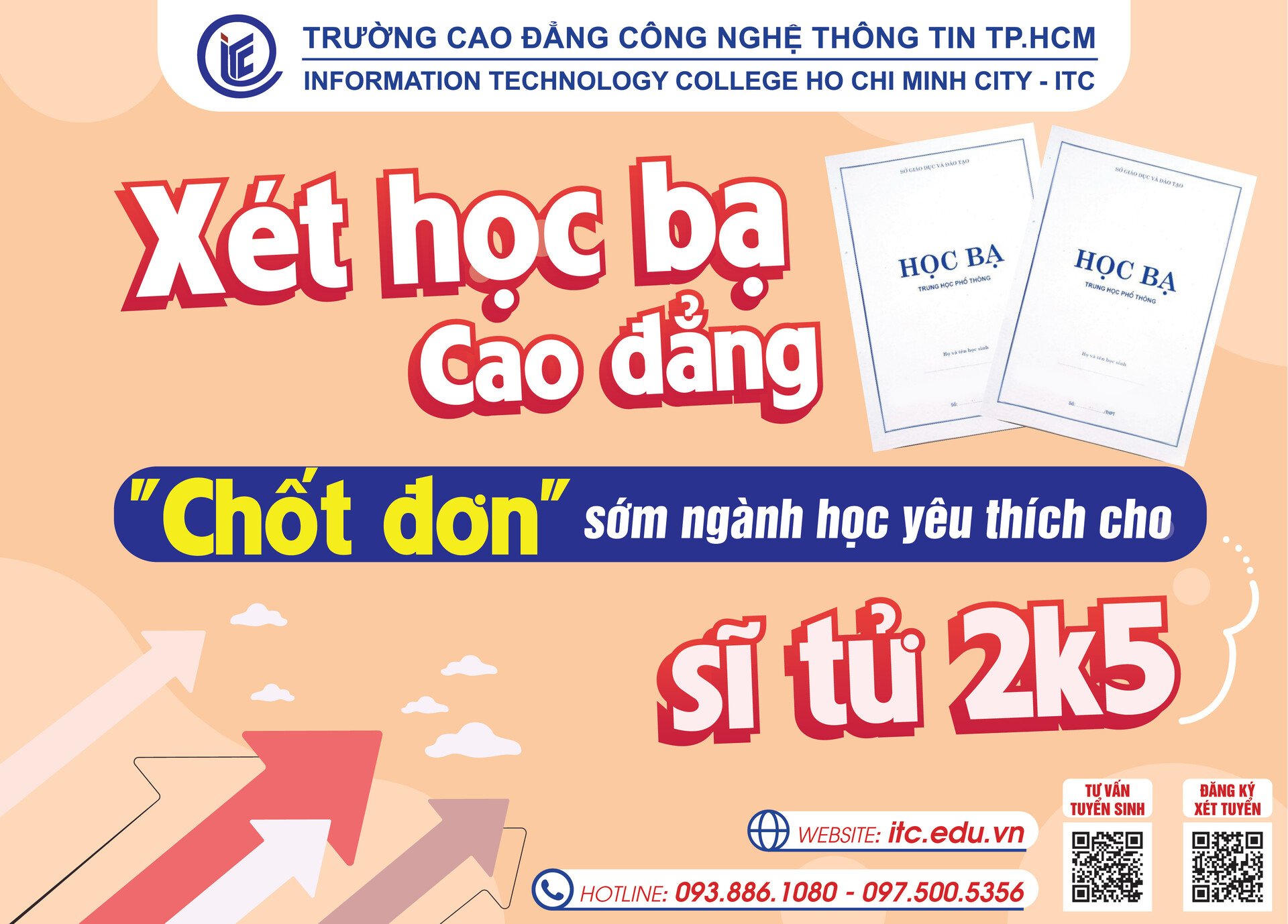 Xét học bạ Cao đẳng - "Chốt đơn" sớm ngành học yêu thích cho sĩ tử 2k5