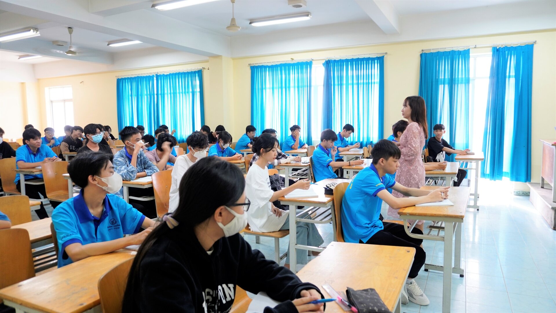 Buổi học đầu tiên của tân sinh viên ITC K23 - đợt 3