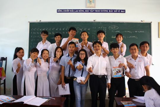 ITC gặp gỡ các bạn học sinh lớp 12 tỉnh Bến Tre