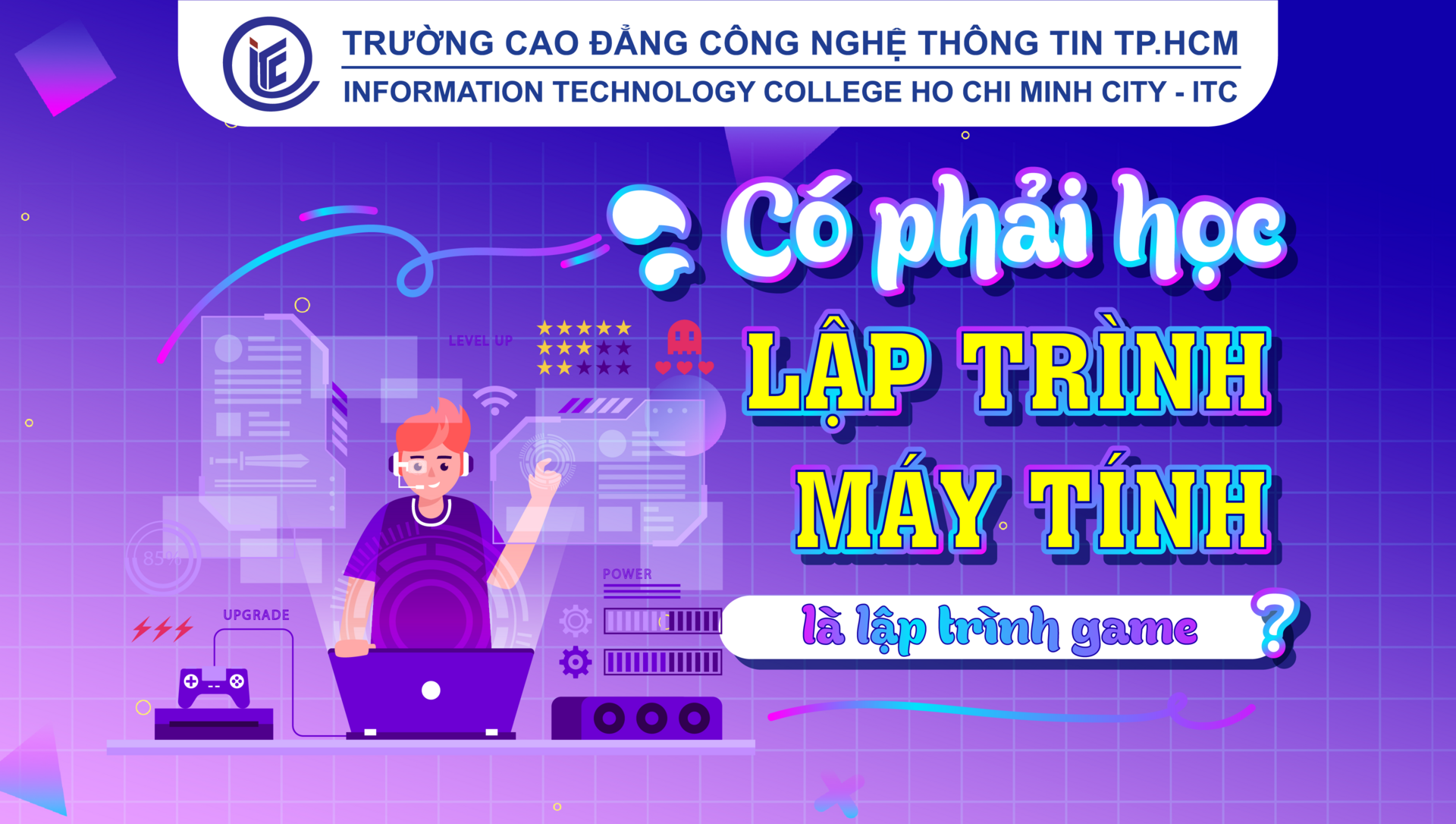 Có phải học lập trình máy tính là lập trình game?