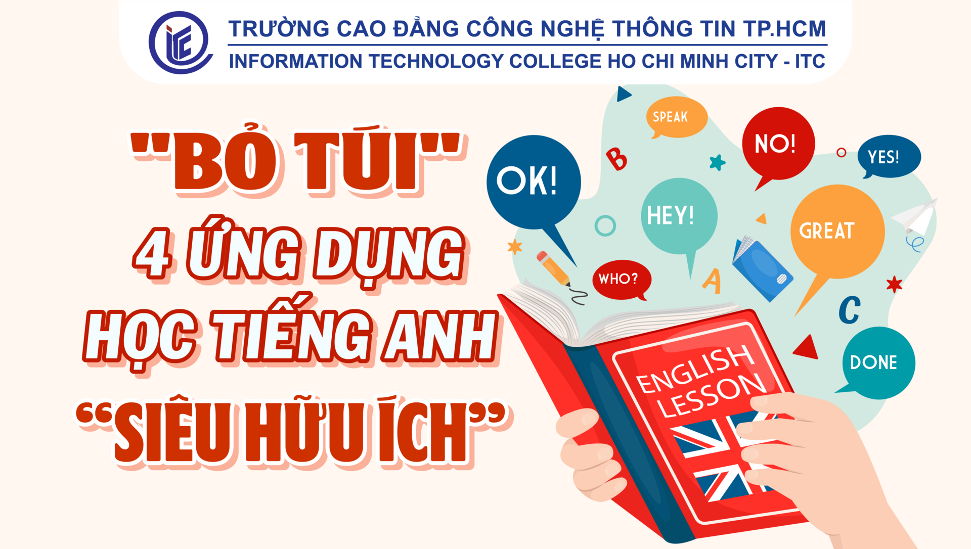 “Bỏ túi” 4 ứng dụng học Tiếng Anh “siêu hữu ích”