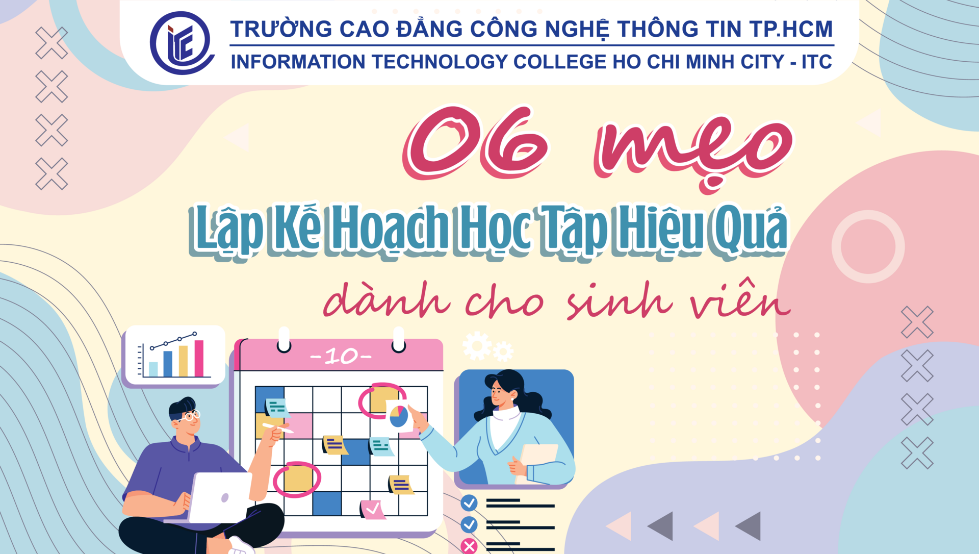 06 mẹo lập kế hoạch học tập hiệu quả dành cho sinh viên