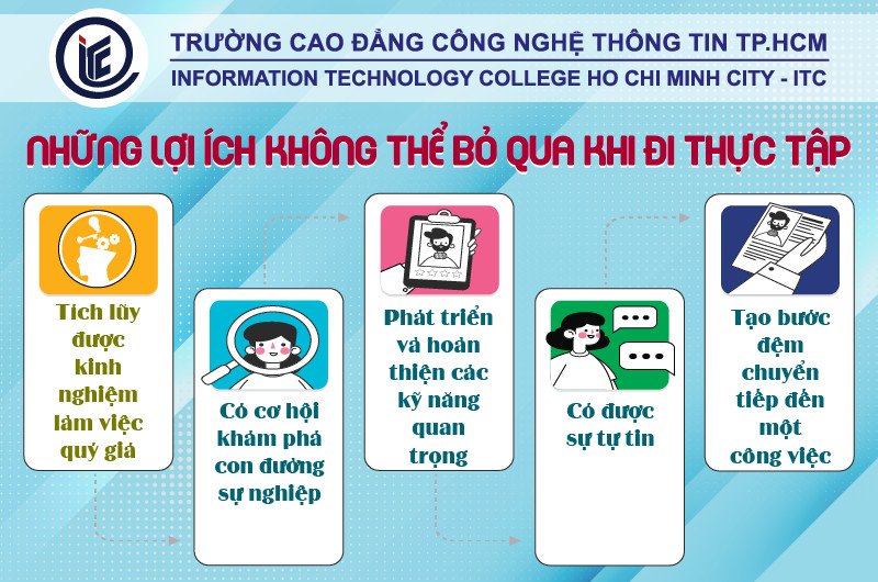 Bật mí những lợi ích không thể bỏ qua khi đi thực tập cho sinh viên ITC