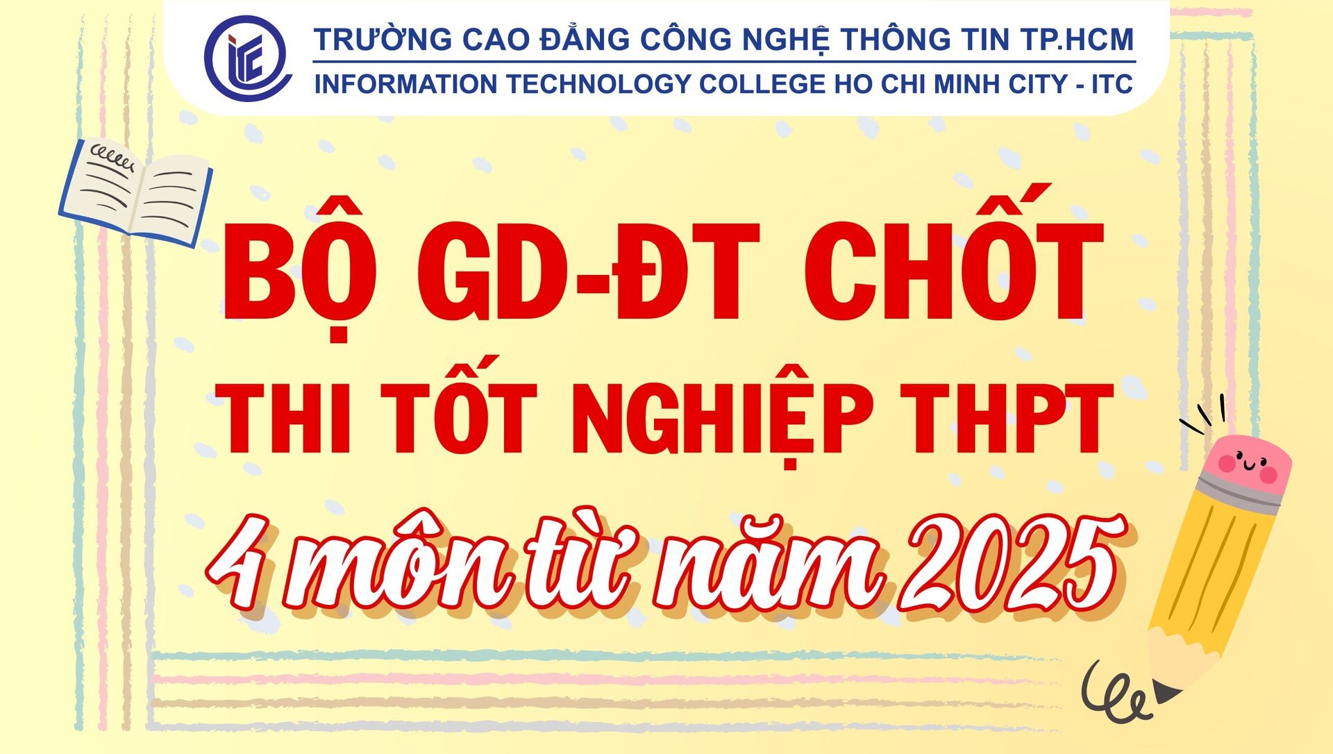 Chính thức: Bộ GDĐT chốt thi tốt nghiệp THPT 4 môn từ năm 2025